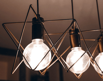 modern geometric pendant lights