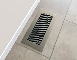 anodized clear modern linear vent cover from kul grilles