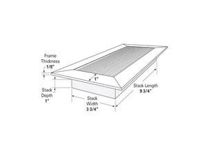 determining kul grilles vent cover size