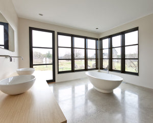 floor register anodized clear modern bathroom by kul grilles