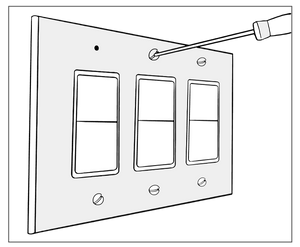 remove old cover switch plate outline kul grilles