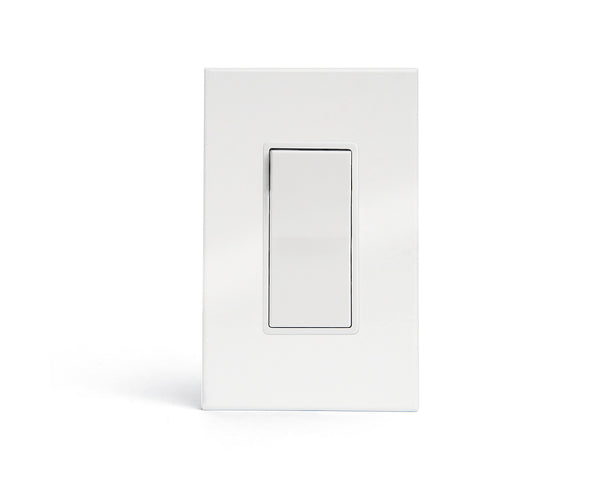 kul grilles 1gang switch plate covers in glacier frost with light switch