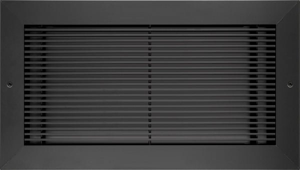 vent cover product picture Black Monolith finish 12x6 With Holes by kul grilles min