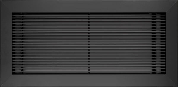 vent cover product picture Black Monolith finish 14x6 No Holes by kul grilles min
