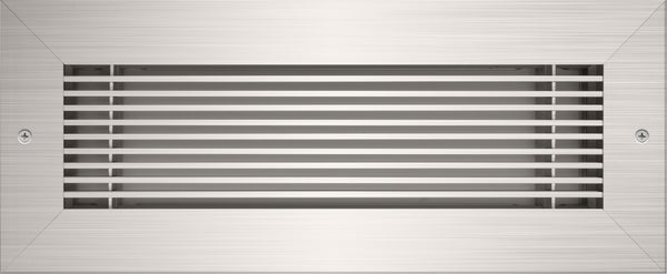 vent cover product picture Brushed Chrome finish With Holes by kul grilles 1