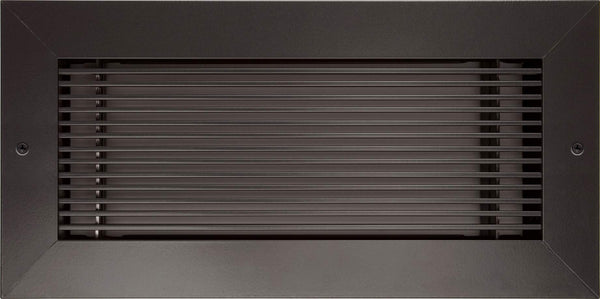 vent cover product picture Wenge Brown finish 10x4 With Holes by kul grilles