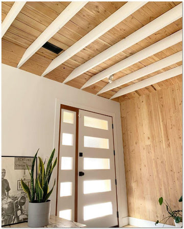 Project Highlight: kül grilles Ceiling Vent Covers | Jake & Aubry's Mid-century Modern Reno