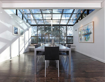 Anodized: Discovering the Sleek and Stylish Vent Cover on a Contemporary Home Tour