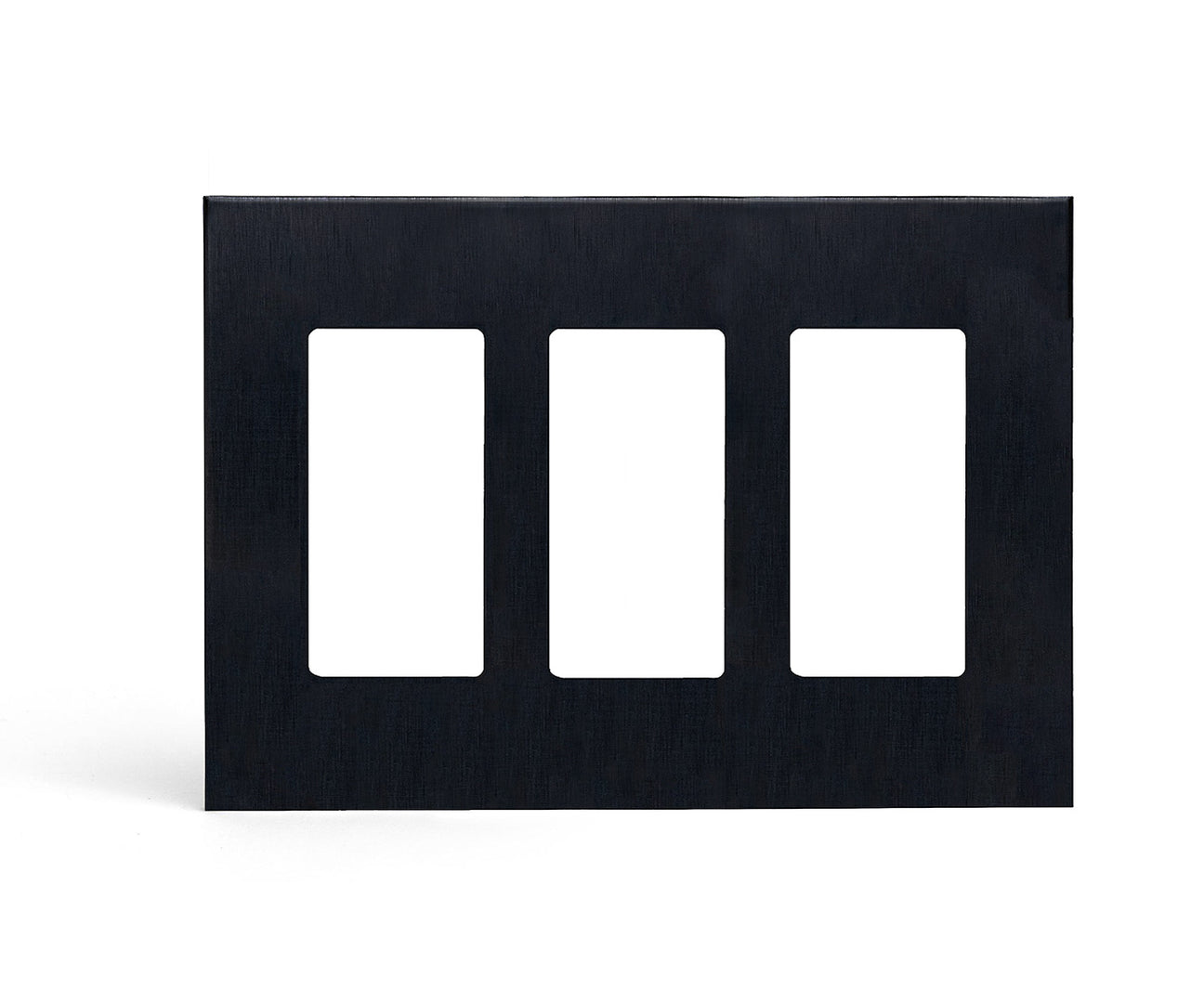 Anodized Matte Black Screwless Light Switch Cover kul grilles