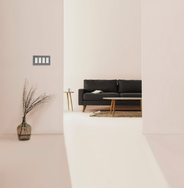 graphite 4gang light switch living room min