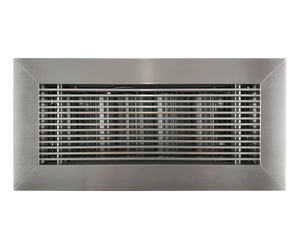 kul grilles metal opposable blade damper face of grille by kul grilles