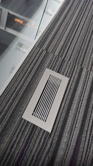 kul grilles modern vent cover on carpet