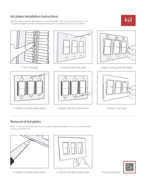 kul plates installation instructions
