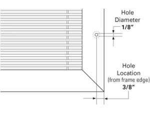 mounting hole dimensions