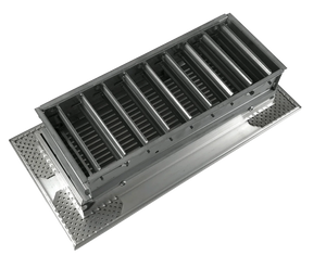 opposable blade damper open by kul grilles