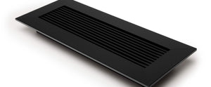 vent cover black monolith finish angled by kul grilles