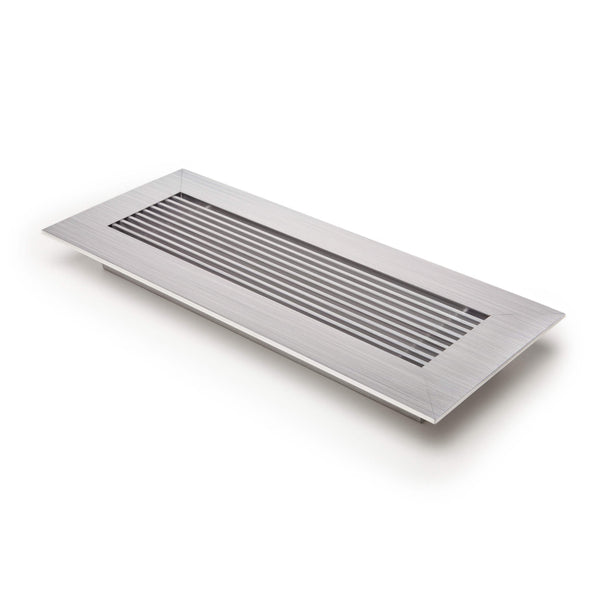 vent cover brushed chrome finish angled by kul grilles