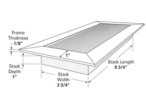 vent cover dimensions side