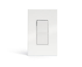 kul grilles 1gang switch plate covers in glacier frost with light switch