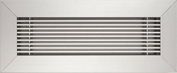 lodret pause Spole tilbage Decorative Vent Cover | Floor Register - Anodized Clear – kul grilles