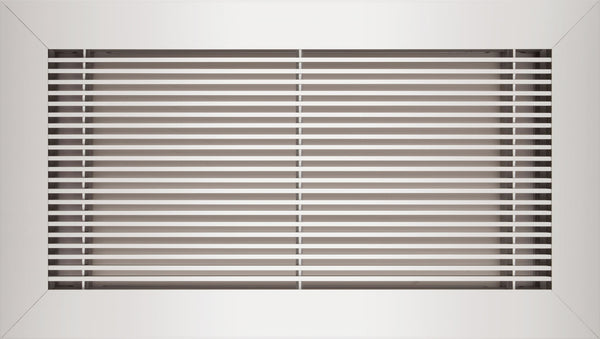 vent cover product picture Anodized Clear finish 12x6 No Holes by kul grilles min