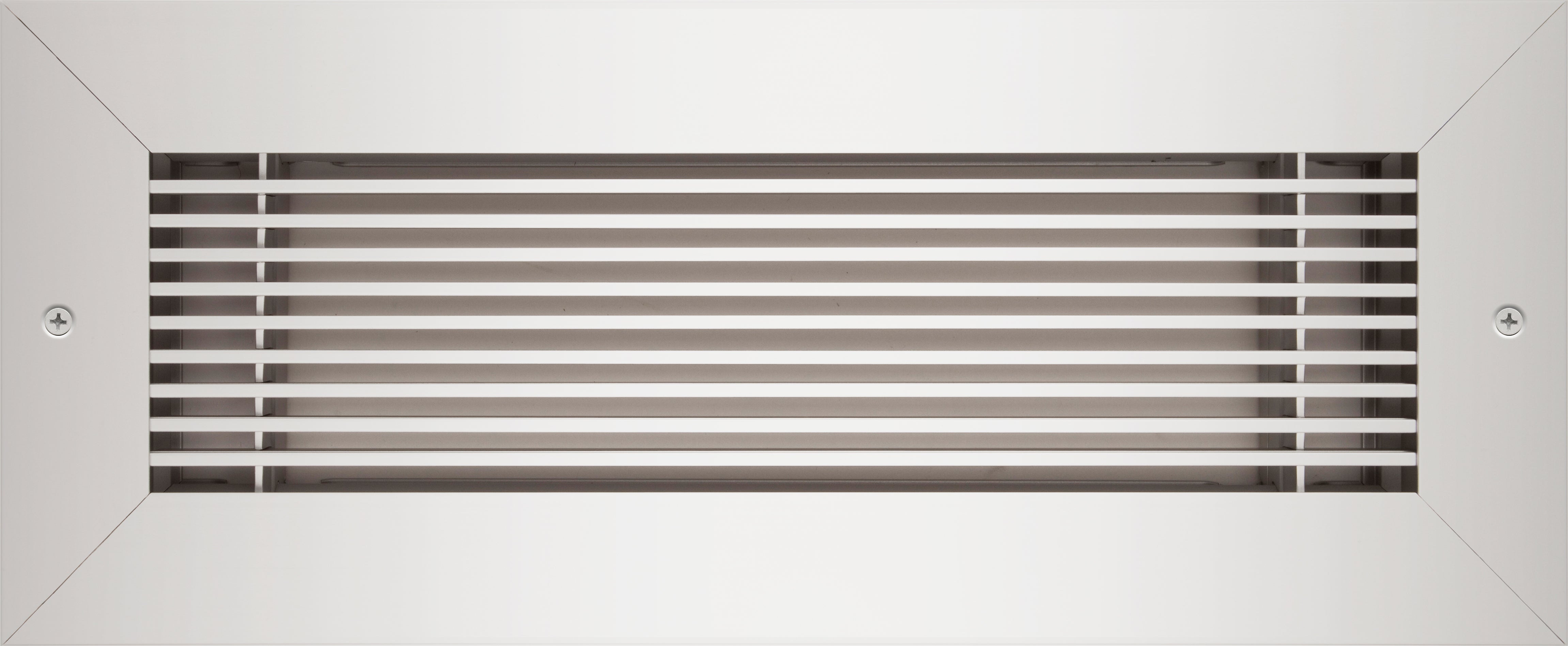 Modern, Decorative Vent Cover Floor Register Anodized Clear