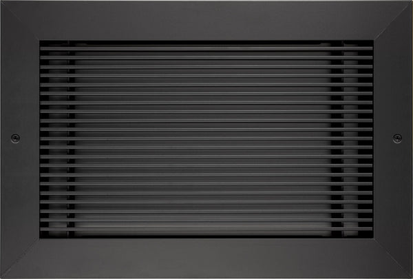 vent cover product picture Black Monolith finish 10x6 With Holes by kul grilles min