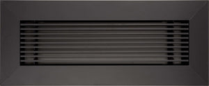 vent cover product picture Black Monolith finish No Holes by kul grilles