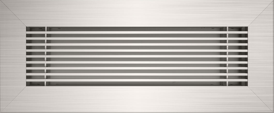 vent cover product picture Brushed Chrome finish 10x3 No Holes by kul grilles min