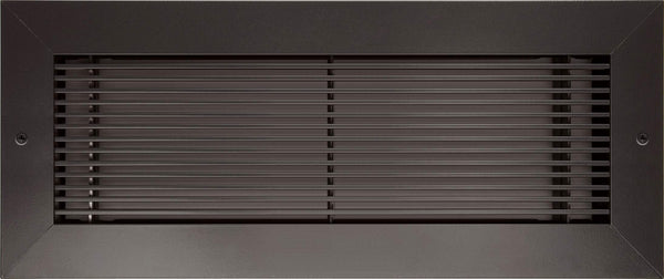 vent cover product picture Wenge Brown finish 12x4 With Holes by kul grilles