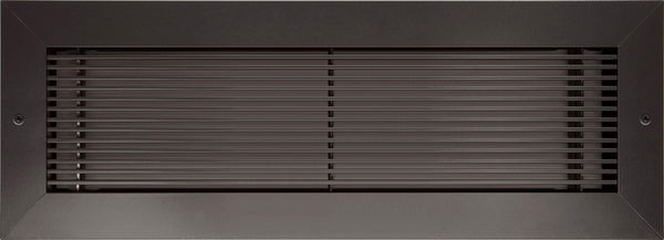 vent cover product picture Wenge Brown finish 14x4 With Holes by kul grilles