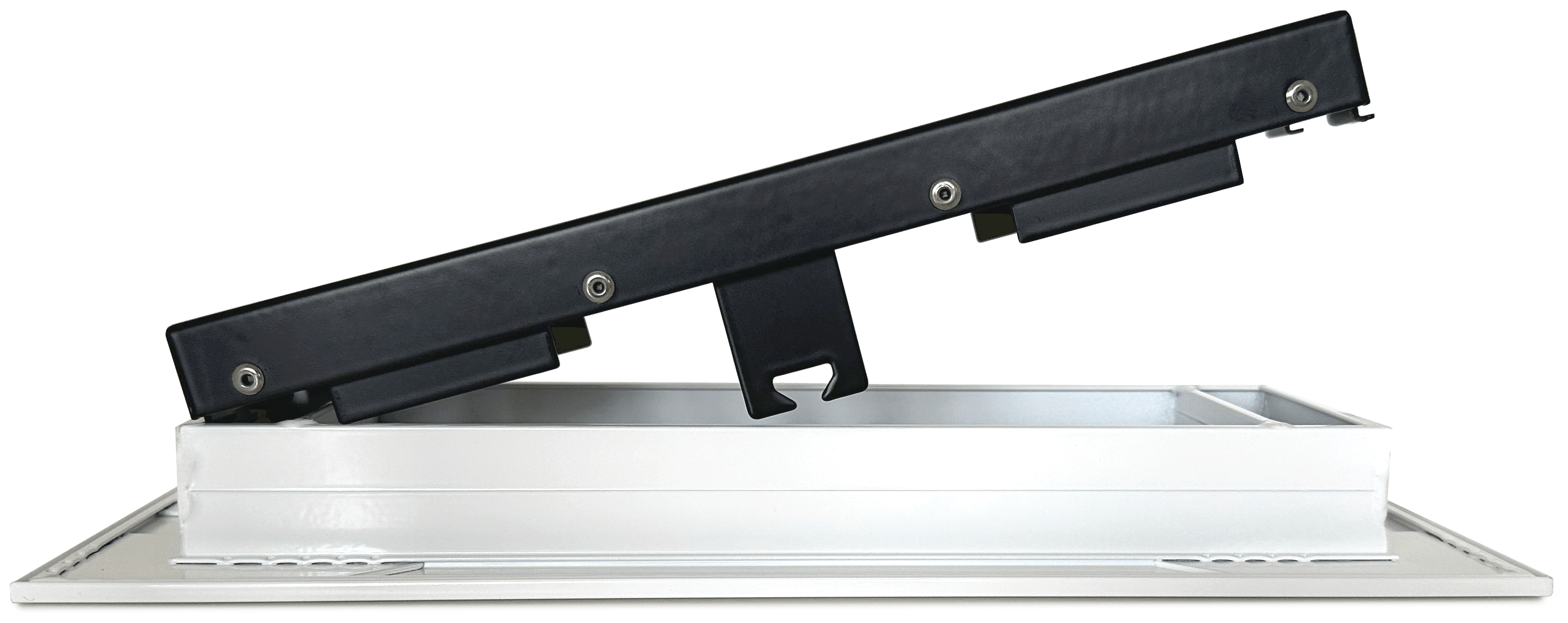 Floor Register Damper Installation Slide Damper Installation Outline by kul grilles